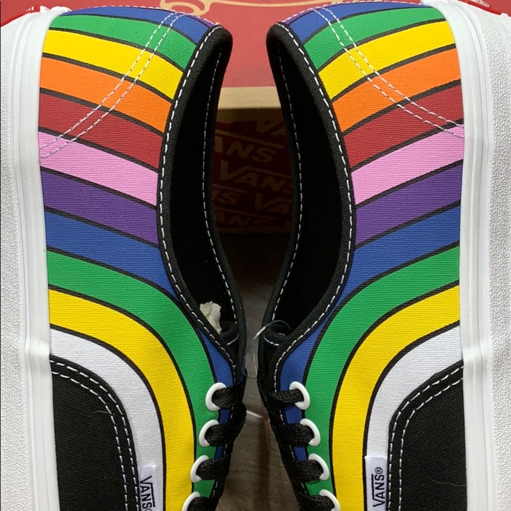 •VANS AUTHENTIC Refract Black/True White/Multi men’ - Picture 13 of 16